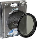 【中古】(非常に良い)Bower 67mm Variable Neutral Density Filter NDフィルター ND値 2?8(透過率50% - 1...