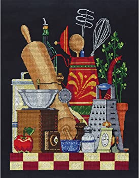 【中古】Kitchen Still Life Counted Cross Stitch Kit-11"X14" 14 Count (並行輸入品)