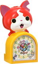 【中古】(非常に良い)セイコー クロック 目覚まし時計 妖怪ウォッチ ジバニャン キャラクター型 おしゃべり アラーム アナログ JF378A SEIKO