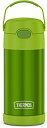 【中古】(非常に良い)Thermos Funtainer 12オンスボトル 12 oz グリーン 4750704