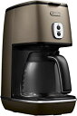 【中古】デロンギ(DeLonghi) ?ディスティンタコレクション ドリップコーヒーメーカー アロマモード搭載 フューチャーブロンズ 6杯 ICMI011J-B...