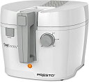 【中古】(未使用品)【並行輸入】Presto 05443 CoolDaddy Cool-touch Deep Fryer - White フライヤー