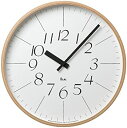 【中古】(非常に良い)Lemnos RIKI CLOCK L WR-0312 L