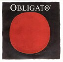 【中古】(非常に良い)Obligato オブリガート ヴァイオリン弦 D線 シンセティックコア 4/4 シルヴァー巻 411321