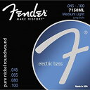 【中古】(未使用品)Fender エレキベース弦 Original 7150 Bass Strings, Pure Nickel, Roundwound, Long Scale, 7150ML .045-.100 ミディアムライト【メーカー名】【メーカー型番】【ブランド名】【商品説明】Fender エレキベース弦 Original 7150 Bass Strings, Pure Nickel, Roundwound, Long Scale, 7150ML .045-.100 ミディアムライトロングスケール。4本1セット豊富なゲージバリエーション。エレクトリックベース用。未使用ですが 弊社で一般の方から買取しました中古品です。 一点物で売り切れ終了です。画像はイメージ写真ですので商品のコンディション、付属品の有無については入荷の度異なります。当店にて、動作確認・点検・アルコール等のクリーニングを施しております。中古品のため限定特典や補償等は、商品名、説明に記載があっても付属しておりません予めご了承下さい。当店では初期不良に限り、商品到着から7日間は返品を 受付けております。他モールとの併売品の為、完売の際はご連絡致しますのでご了承ください。ご注文からお届けまで1、ご注文⇒ご注文は24時間受け付けております。2、注文確認⇒ご注文後、当店から注文確認メールを送信します。3、お届けまで3〜10営業日程度とお考え下さい。4、入金確認⇒前払い決済をご選択の場合、ご入金確認後、配送手配を致します。5、出荷⇒配送準備が整い次第、出荷致します。配送業者、追跡番号等の詳細をメール送信致します。6、到着⇒出荷後、1〜3日後に商品が到着します。　※離島、北海道、九州、沖縄は遅れる場合がございます。予めご了承下さい。お電話でのお問合せは少人数で運営の為受け付けておりませんので、メールにてお問合せお願い致します。営業時間　月〜金　10:00〜17:00お客様都合によるご注文後のキャンセル・返品はお受けしておりませんのでご了承下さい。