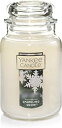 【中古】Yankee Candle Lサイズ 2芯タンブラーキャンドル カスケードスノーベリー Large Jar レッド 1144158Z