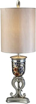 【中古】Ore International K-4237T 36.5-Inch Cherry Blossoms Table Lamp by Ore International [並..