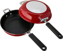 【中古】(非常に良い)Cuisinart Frittata ノンスティックソースパン 10インチ レッド