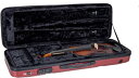 【中古】CROSSROCK CRA400VFRD ABS製4/4サイズ バイオリン用ハードケース レッド