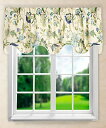 【中古】(非常に良い)Ellis Curtain Brissac Lined Scallop Valance, 70 x 17