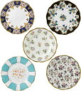 【中古】(非常に良い)Royal Albert 5 Piece 100 Years 1900-1940 Plate Set, 8, Multicolor by ...