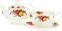 【中古】Royal Albert Old Country Roses for One Tea Pot, 16.5 oz, Multicolor by Royal...