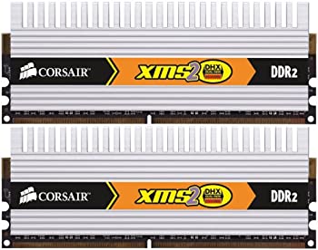 šCorsair DDR2 XMS2-6400 2x256Mx64non-ECC 2x240 DIMM unbuffered 5-5-5-15 TWIN2X4096-6400C5DHX