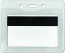 【中古】(非常に良い)Security ID Badge Holder, Horizontal, 3 7/8w x 2 5/8h, Clear, 50/Box ...