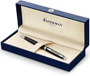 【中古】(未使用品)Waterman Hemisphere Gift Box includes Medium Nib Chrome Trim Ball Pen ...