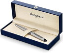 【中古】(非常に良い)Waterman Expert Gift Box includes Medium Nib Stainless Steel Chrome T...