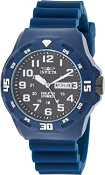 【中古】Invicta Men 's ' Coalition Forces ' Quartzステンレススチールand Silicone Casual Watch , Color : Blue ( Model : 25324?) 【中古】Invicta Men 's ' Coalition Forces ' Quartzステンレススチールand Silicone Casual Watch , Color : Blue ( Model : 25324?)