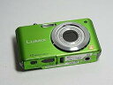 【中古】パナソニック デジタルカメラ LUMIX (ルミックス) FS7 グリーン DMC-FS7-G
