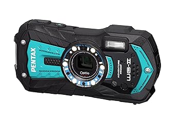 【中古】(非常に良い)PENTAX 防水デジタルカメラ Optio WG-2 (シャイニーブルー) 約1600万画素 CALSモード OPTIOWG-2SB 【中古】(非常に良い)PENTAX 防水デジタルカメラ Optio WG-2 (シャイニーブルー) 約1600万画素 CALSモード OPTIOWG-2SB