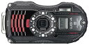 【中古】(非常に良い)RICOH 防水デジタルカメラ RICOH WG-4GPS ブラック 防水14m耐ショック2.0m耐寒-10度 RICOH WG-4GPSBK 08543