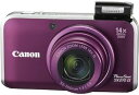 【中古】Canon デジタルカメラ PowerShot SX210 IS パープル PSSX210IS(PR)