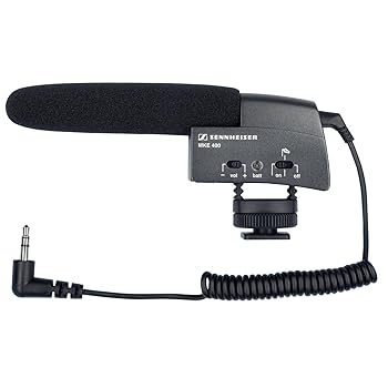 【中古】（非常に良い）SENNHEISER ビデオカメラ用 ショットガン・マイク MKE 400 [並行輸入品]