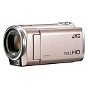 【中古】JVC SD対応 8GBメモリー内蔵フルハイビジョンビデオカメラ(ピンクゴールド) GZ-E150-N