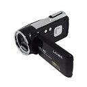 【中古】(非常に良い)デジタルビデオカメラ(LIV-SCDV)フルHD デジタルムービーカメラ 500万画素 パノラマ HDMI対応 FULL HD 2.7インチ TFTカラー液晶 イベント 運動会
