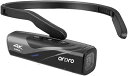 【中古】(非常に良い)ORDRO EP8 最新型 Vlog 4K ビデオカメラ ウェアラブル式 ビデオカメラ FPV設計 二軸防振搭載 WI-FIアプリ制御 急速充電対応 画面方向切り替え[Or(2)