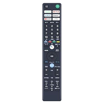 【中古】WDZP 交換用リモコン RMF-TX400J for ソニー sony ブラビア リモコン 操作簡単 設定不要 KJ-43X8500F KJ-49X8500F KJ-55X8500F KJ-65X8500F KJ-7