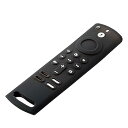 【中古】(非常に良い)エレコム Fire TV Stick 4K リモコンカバー 傷や汚れ、ホコリから守る 水洗い可能 ブラック AVDWAFTSH3RCBK