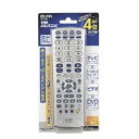 【中古】(非常に良い)ELPA 多機能 よくばリモコン2 最大4台 バックアップ機能 RC-19D