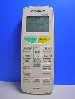【中古】ダイキン エアコンリモコン ARC469A1【メーカー名】【メーカー型番】【ブランド名】ダイキン エアコン用リモコン 【商品説明】ダイキン エアコンリモコン ARC469A1ダイキン エアコンリモコンダイキン エアコンリモコンダイキン エアコンリモコンダイキン エアコンリモコンダイキン エアコンリモコン中古品のため使用に伴うキズ等がございますが、問題なくご使用頂ける商品です。画像はイメージ写真ですので商品のコンディション、付属品の有無については入荷の度異なります。当店にて、動作確認・点検・アルコール等のクリーニングを施しております。中古品のため限定特典や補償等は、商品名、説明に記載があっても付属しておりません予めご了承下さい。当店では初期不良に限り、商品到着から7日間は返品を 受付けております。他モールとの併売品の為、完売の際はご連絡致しますのでご了承ください。ご注文からお届けまで1、ご注文⇒ご注文は24時間受け付けております。2、注文確認⇒ご注文後、当店から注文確認メールを送信します。3、お届けまで3〜10営業日程度とお考え下さい。4、入金確認⇒前払い決済をご選択の場合、ご入金確認後、配送手配を致します。5、出荷⇒配送準備が整い次第、出荷致します。配送業者、追跡番号等の詳細をメール送信致します。6、到着⇒出荷後、1〜3日後に商品が到着します。　※離島、北海道、九州、沖縄は遅れる場合がございます。予めご了承下さい。お電話でのお問合せは少人数で運営の為受け付けておりませんので、メールにてお問合せお願い致します。営業時間　月〜金　10:00〜17:00お客様都合によるご注文後のキャンセル・返品はお受けしておりませんのでご了承下さい。0