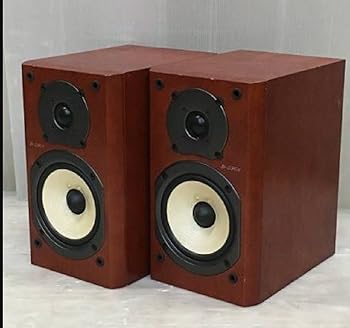 【中古】(非常に良い)ONKYO 2ウェイスピーカーシステム (2台1組) 木目 D-S9GX