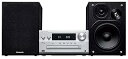 【中古】パナソニック ミニコンポ FM/AM 2バンド Bluetooth対応 ハイレゾ音源対応 シルバー SC-PMX90-S