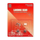 【中古】(非常に良い)ホーガンウィングス B ランディングギアセット 737-300/400/500用 ゴム製タイヤ 1/200 5224R
