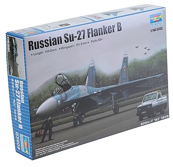 【中古】(非常に良い)トランペッター 1/144 Su-27 フランカーB 03909 プラモデル(3)