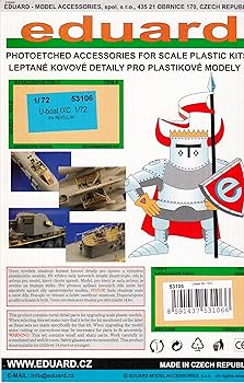 【中古】(非常に良い)エデュアルド 1/72 Uボート IXC パーツセット レベル用