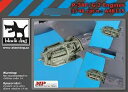【中古】(非常に良い)ブラックドッグ 1/48 ロッキード P-38F/G ライトニング用 エンジンセット (タミヤ用) プラモデル用パーツ HAUA48115