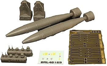 【中古】(非常に良い)ブレンガン 1/48 GBU-31 JDAM爆弾 2個入 プラモデル用パーツ HAUBRL48169