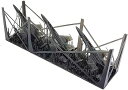 【中古】バンカースタジオ 1/350 アメリカ F/A-18D ホーネット 主翼折りたたみ時 3機セット レジンキット BSTWS35215