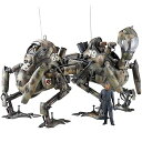 【中古】海洋堂 アートプラ ARTPLA マシーネンクリーガー カングール (2機セット)&整備兵 1/35スケール 未塗装 プラスチックモデルキット AP045
