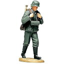 【中古】タミヤ 1/16 ワールドフィギュアシリーズ No.11 ドイツ陸軍 機関銃チーム 装填手 三脚架搬送 プラモデル 36311