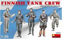 【中古】ミニアート 1/35 フィンランド軍 戦車兵セット5体入 プラモデル MA35222
