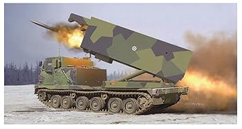 【中古】トランペッター 1/35 フィンランド/オランダ陸軍 MLRS 多連装ロケットシステム プラモデル 01047
