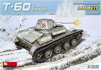 【中古】(非常に良い)ミニアート 1/35 ソ連軍 T-60初期型 フルインテリア 内部再現 プラモデル MA35215