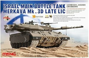 【中古】モンモデル 1/35 イスラエル軍 イスラエル主力戦車 メルカバMk.3D 低強度紛争型 プラモデル MTS025