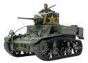 【中古】タミヤ 1/35 ミリタリーミニチュアシリーズ No.360 アメリカ軽戦車 M3 スチュアート 後期型 プラモデル 35360