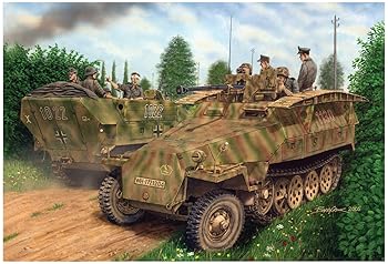 【中古】(非常に良い)ドラゴン 1/72 第二次世界大戦 ドイツ軍 Sd.Kfz.251/7 Ausf.D 装甲工兵車 2in1キット プラモデル DR7605