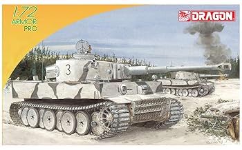 【中古】(非常に良い)ドラゴン 1/72 第二次世界大戦 ドイツ軍 ティーガーI 極初期型 第502重戦車大隊 レニングラード戦線 1942/43 プラモデル DR7376